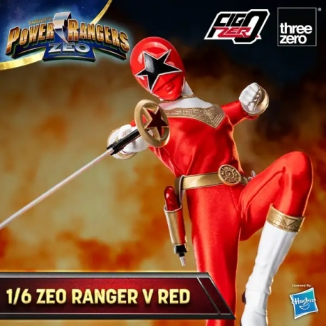FigZero Power Rangers Zeo 1/6 Zeo Ranger V Red