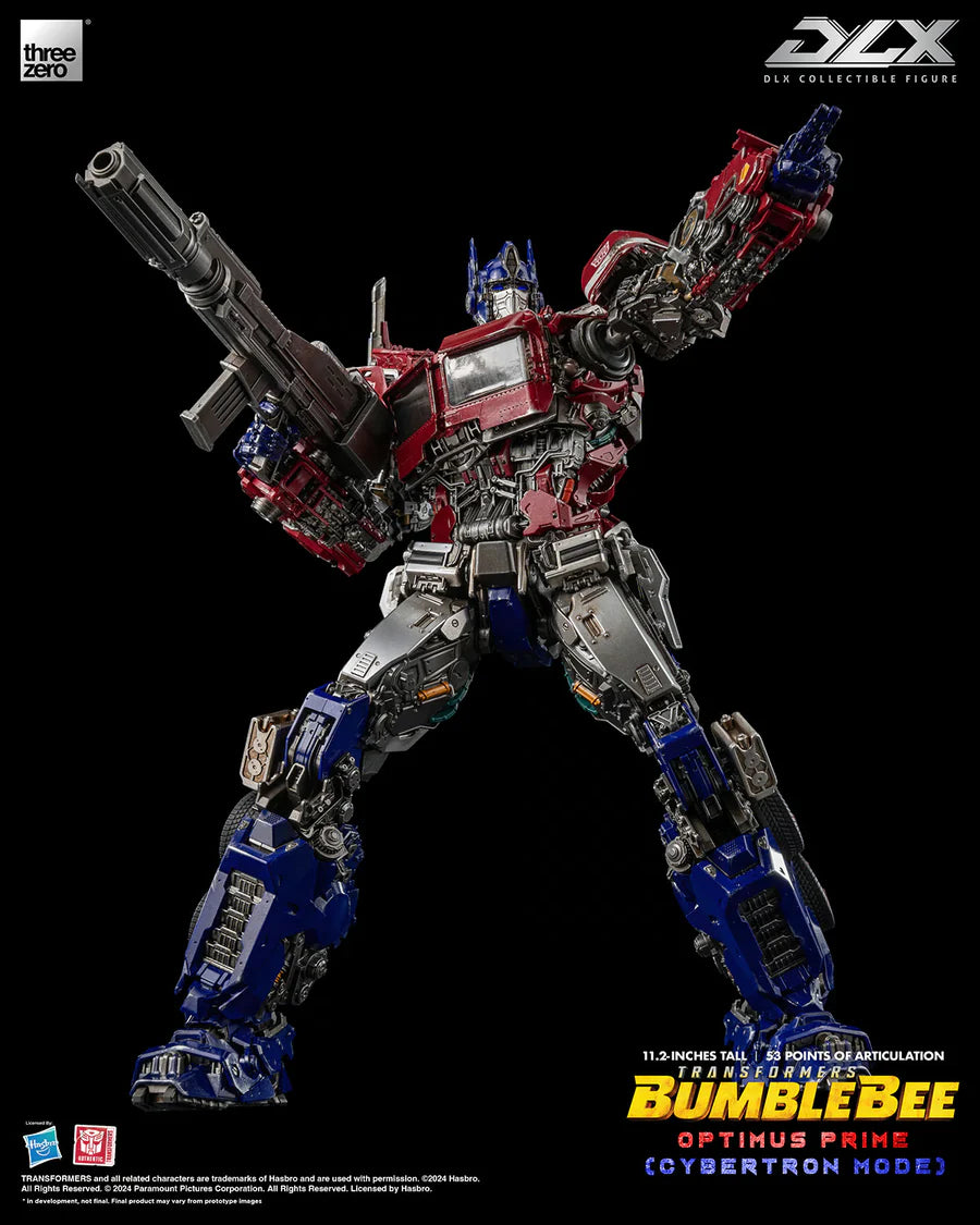 Transformers Bumblebee Optimus Prime Cybertron Mode DLX Action Figure