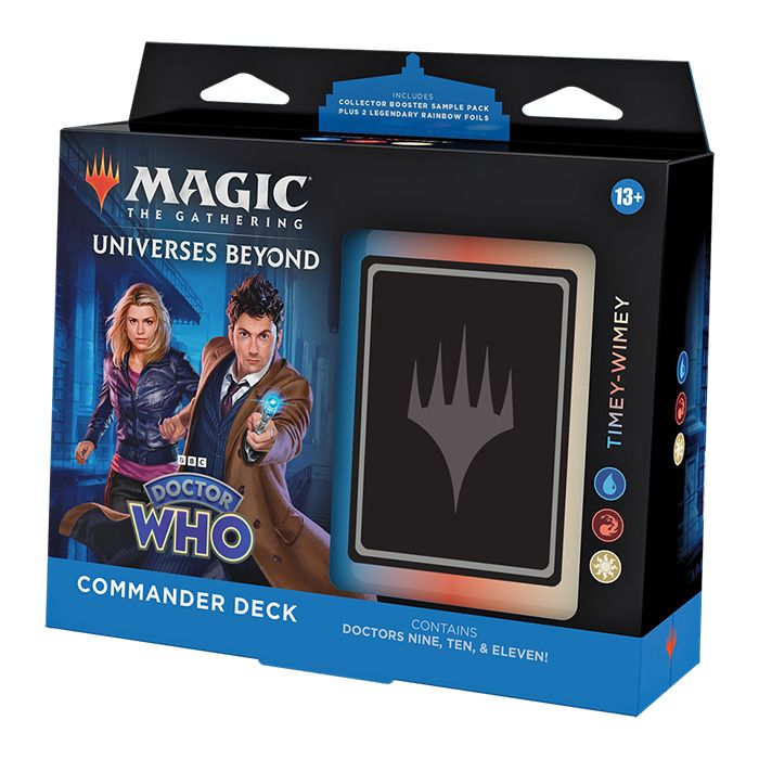 Magic The Gathering Universes Beyond Doctor Who Commander Deck Timey Wimey