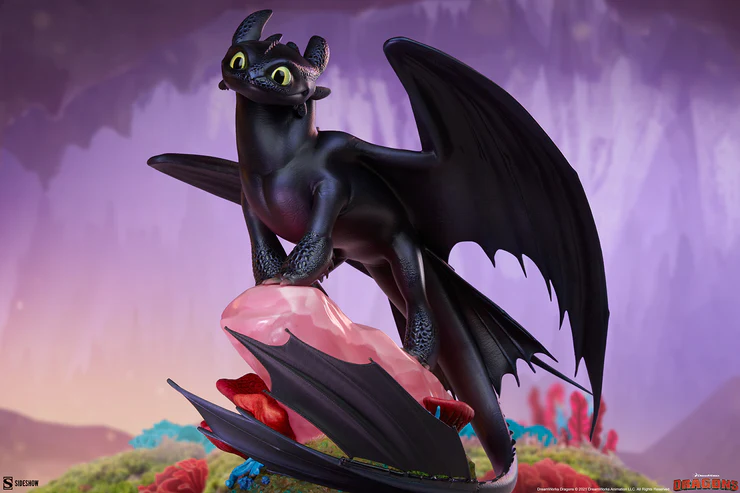 Sideshow Collectibles How to Train Your Dragon Statue Toothless