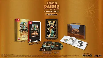 Tomb Raider I-III Remastered Starring Lara Croft [Deluxe Edition] Nintendo Switch