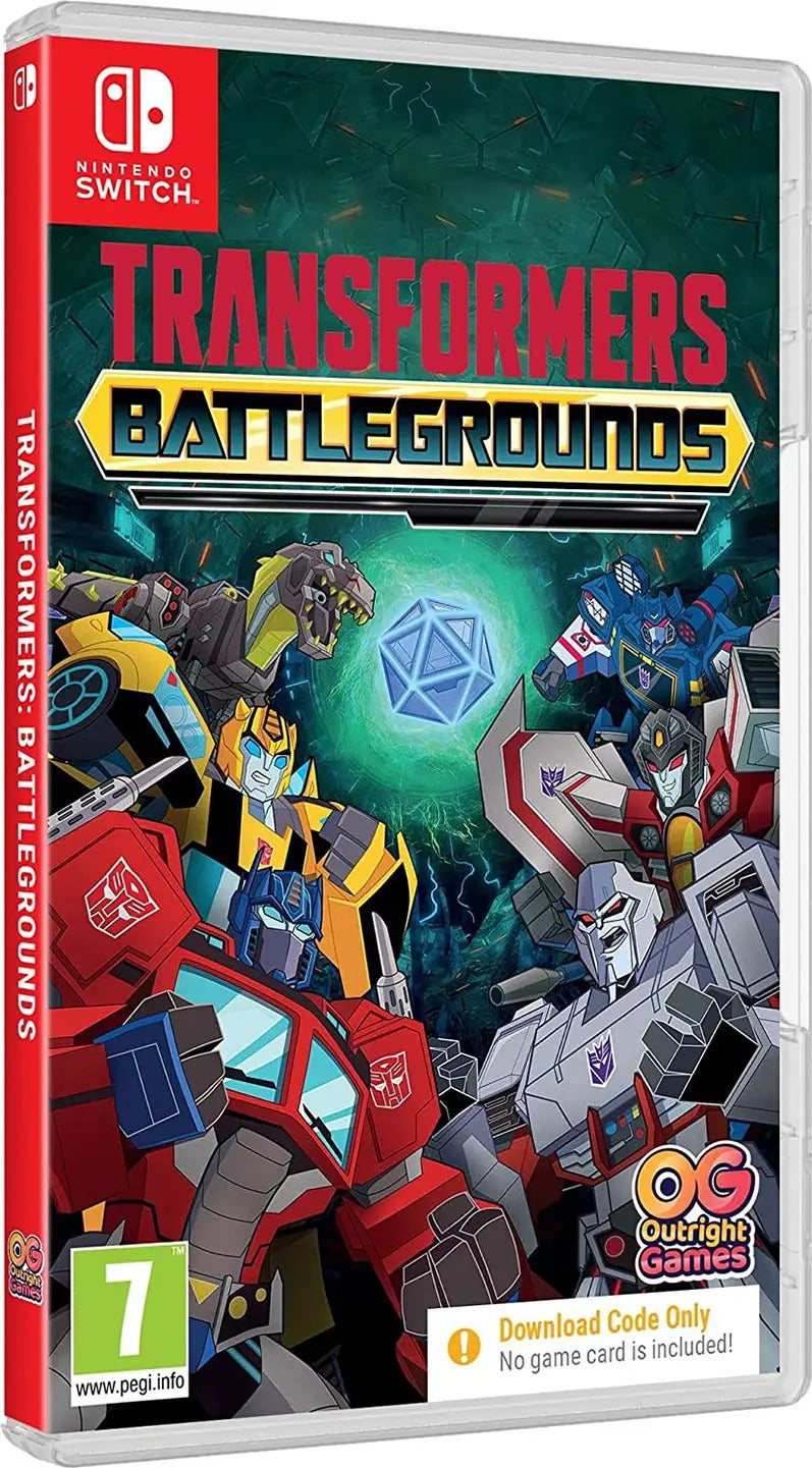 Transformers Battlegrounds (Code in a box) Nintendo Switch