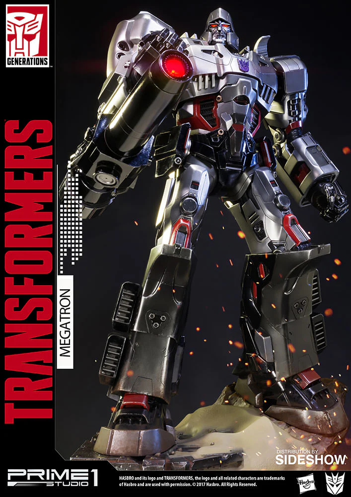 PRIME 1 STUDIO TRANSFORMERS MEGATRON TRANSFORMERS GENERATION 1