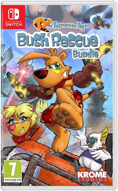 TY the Tasmanian Tiger Bush Rescue Nintendo Switch