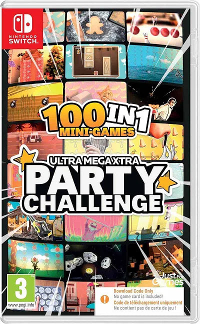 Ultra Mega Xtra Party Challenge (Code in a box) Nintendo Switch