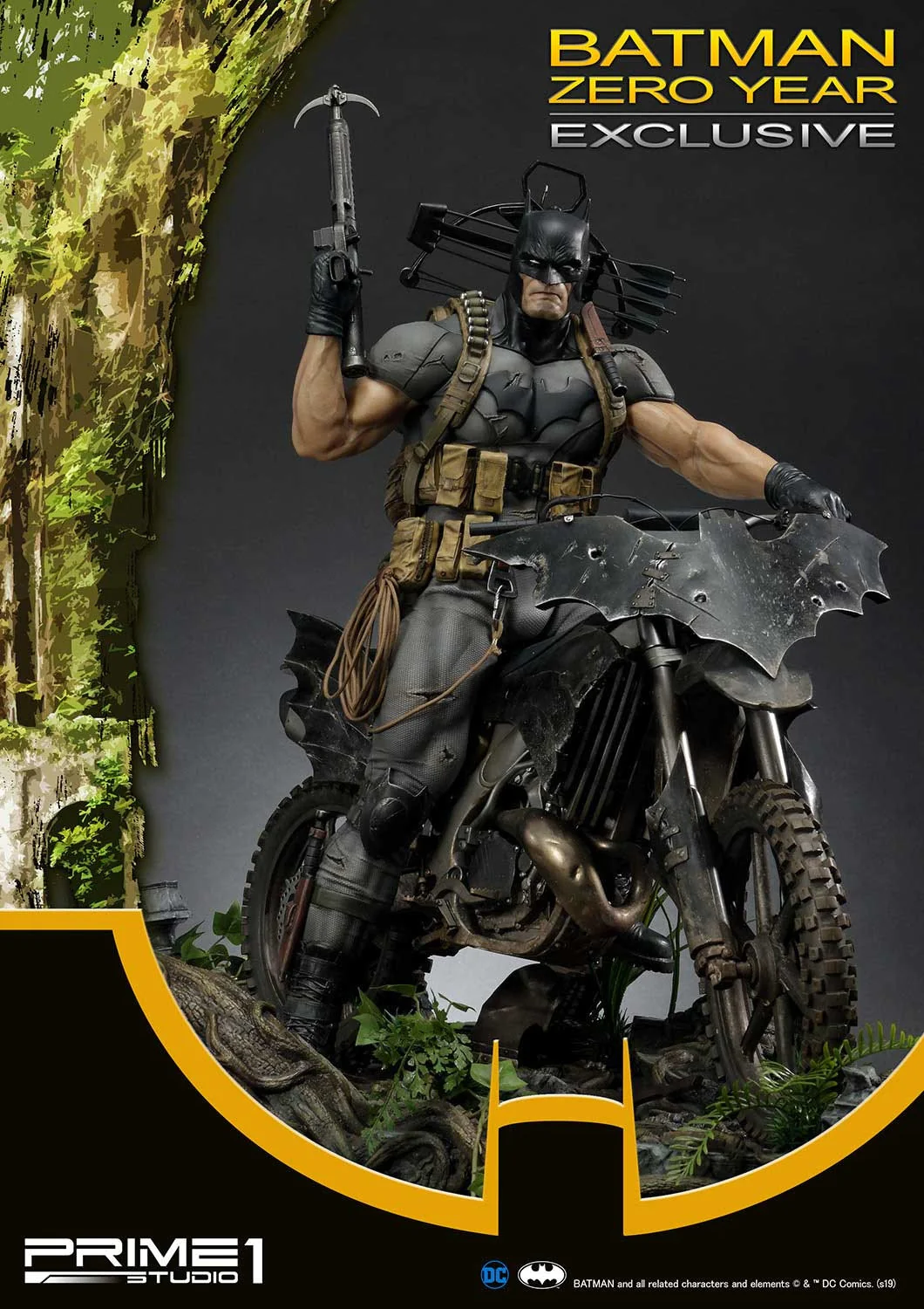 PRIME 1 STUDIO DC BATMAN ZERO YEAR EX 1/3 VERSION