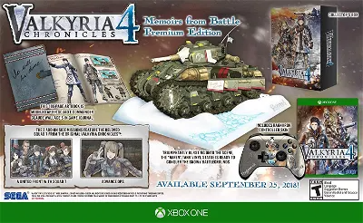 Valkyria Chronicles 4 [Memoirs from Battle Premium Edition] Xbox One