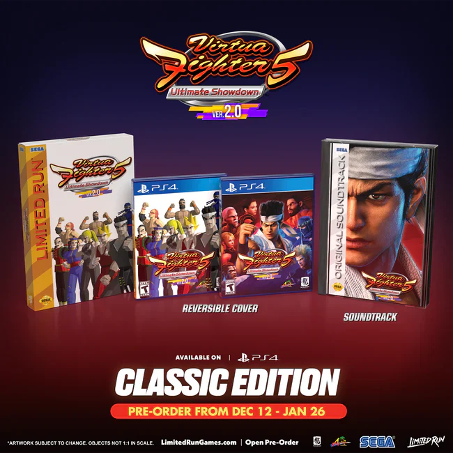Virtua Fighter 5: Ultimate Showdown Classic Edition PlayStation 4