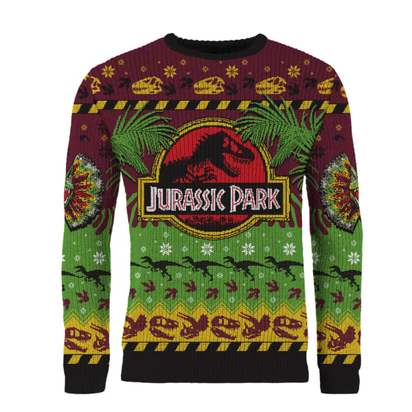 Jurassic Park Happy Rexmas Christmas Jumper