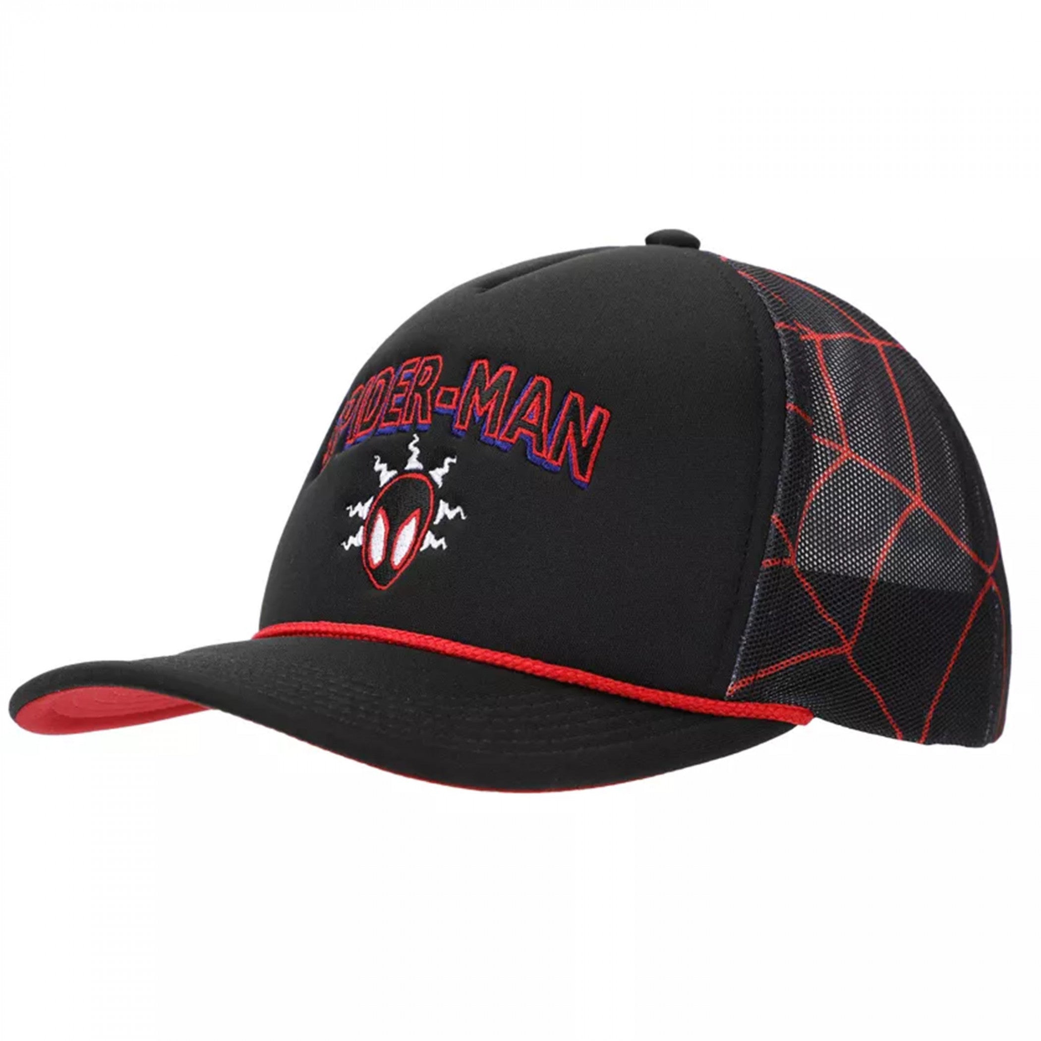Spider-Man Miles Morales Spidey Sense Printed Mesh Trucker Hat
