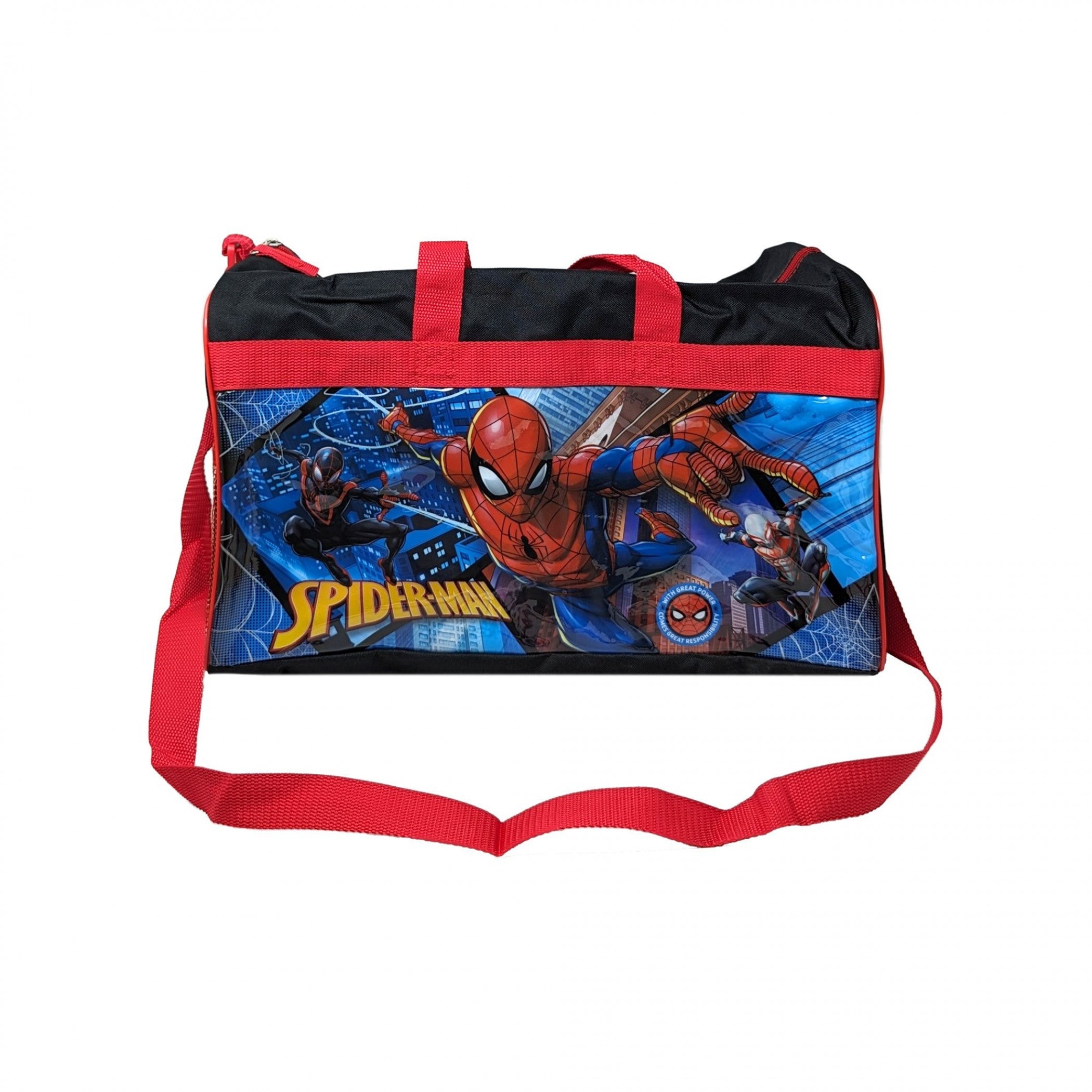 Spider-Man Miles Morales and 2099 Boy's Carry-On Duffle Bag