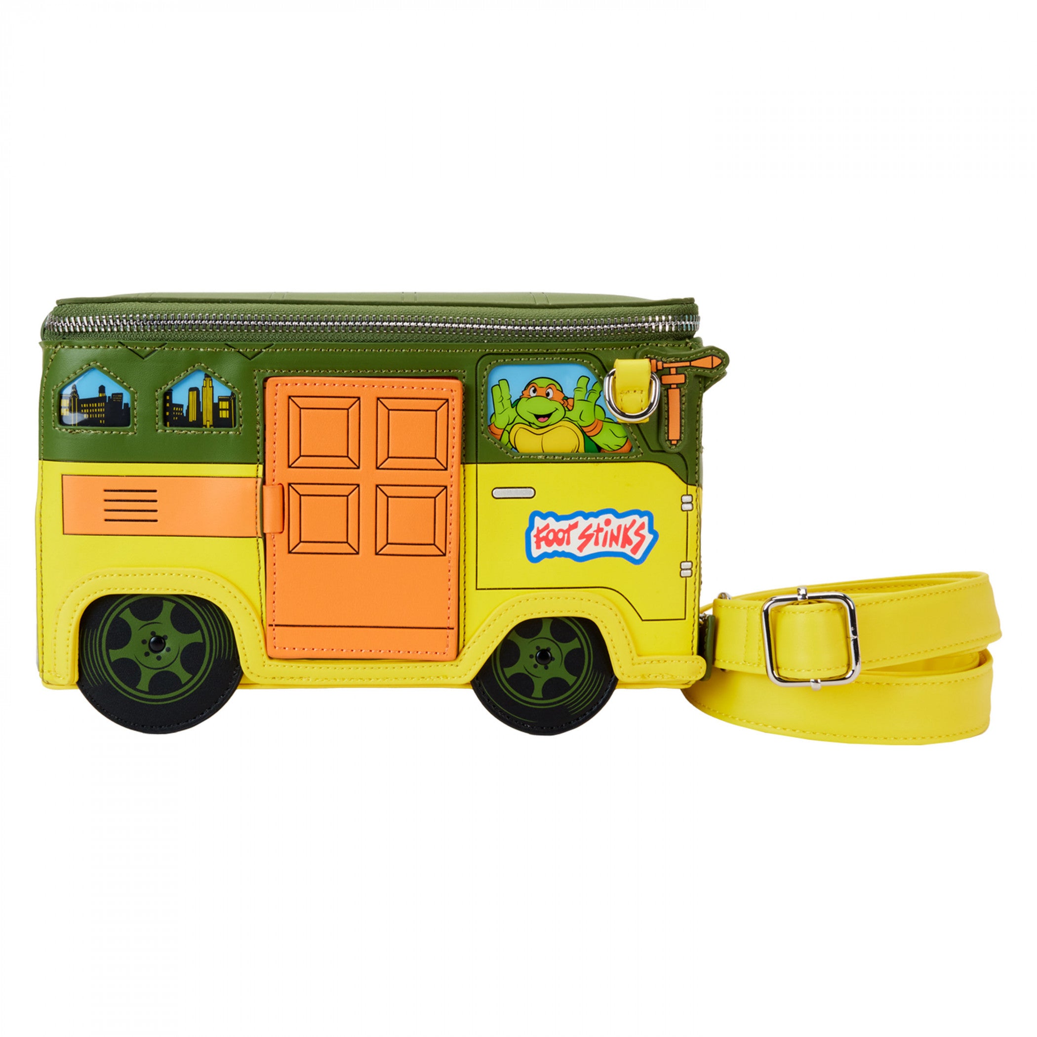 Teenage Mutant Ninja Turtles Party Wagon Crossbody Bag by Loungefly