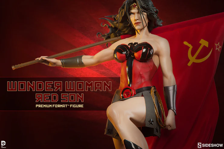 Sideshow Collectibles DC Comics Premium Format Figure Red Son Wonder Woman