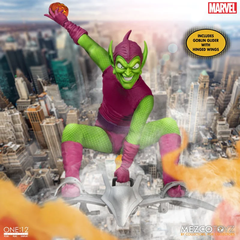 Marvel Comics Spider-Man Green Goblin Deluxe Edition 1/12 Scale Collectible Figure