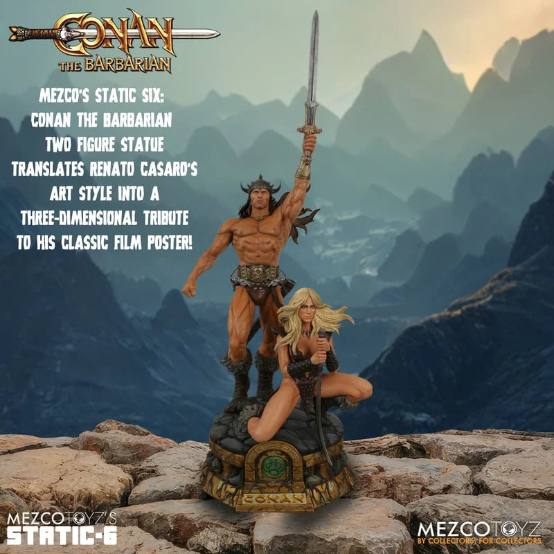 Conan the Barbarian 1982 1/6 Scale Two Figure Statue