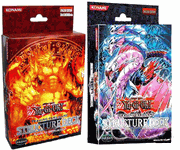 Yu-gi-oh GX 1st Edition BLAZE OF DESTRUCTION & FURY FROM THE DEEP Starter Structure Deck Set