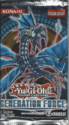 YuGiOh ZEXAL Unlimted Edition GENERATION FORCE Booster Pack