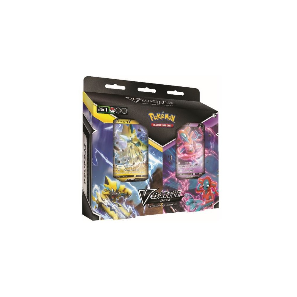 Pokemon Deoxys vs Zeraora V Battle Deck Bundle