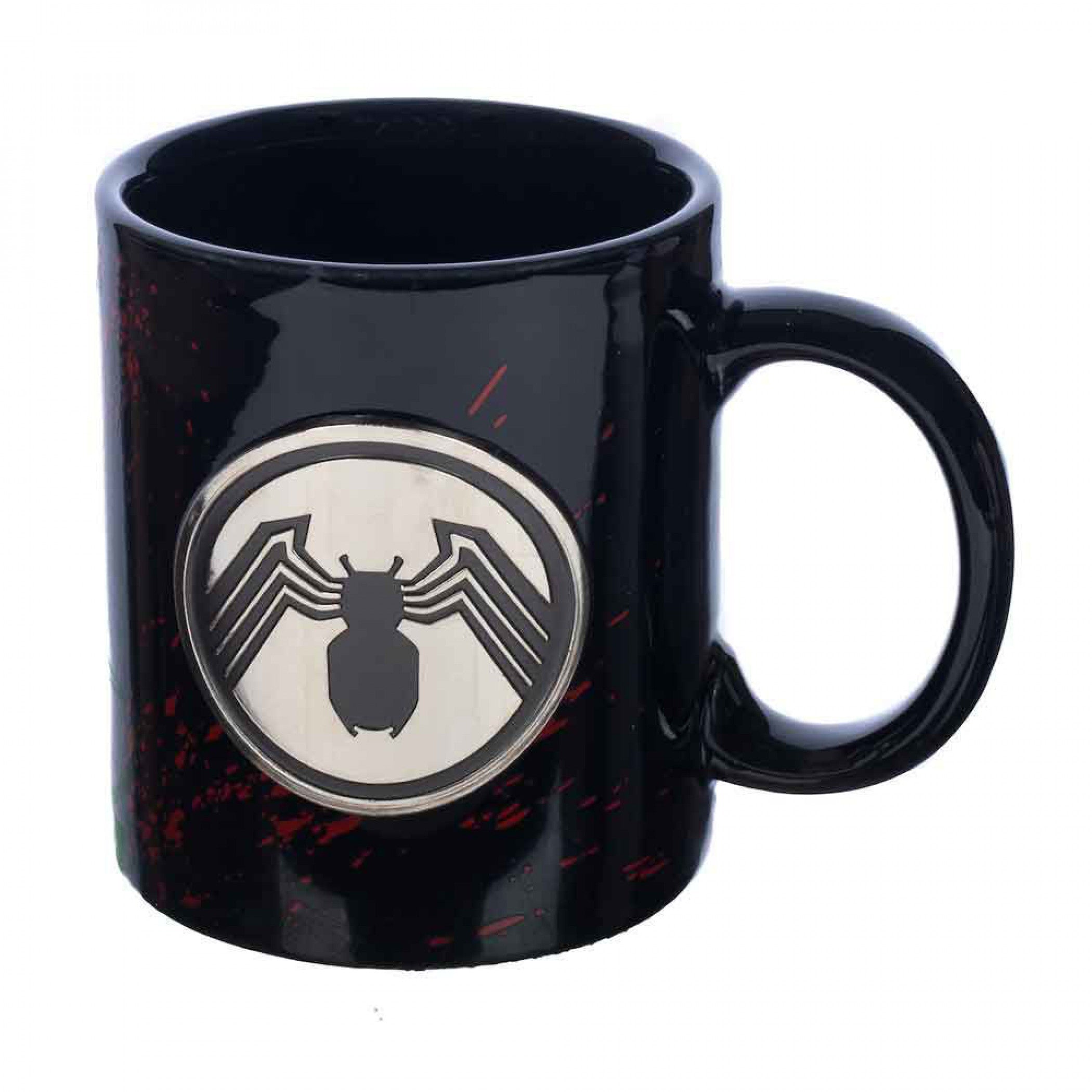 Marvel Comics Venom 12 oz. Ceramic Mug with Metal Emblem