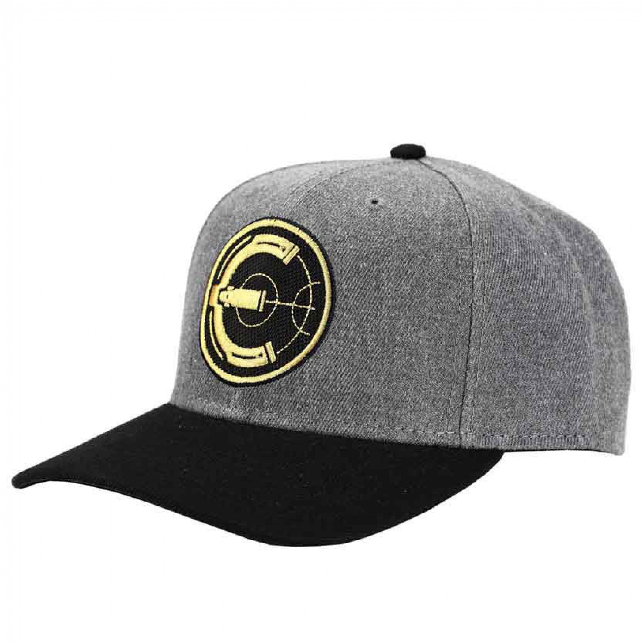 Marvel Comics The Eternals Logo Embroidered Pre-Curved Snapback Hat