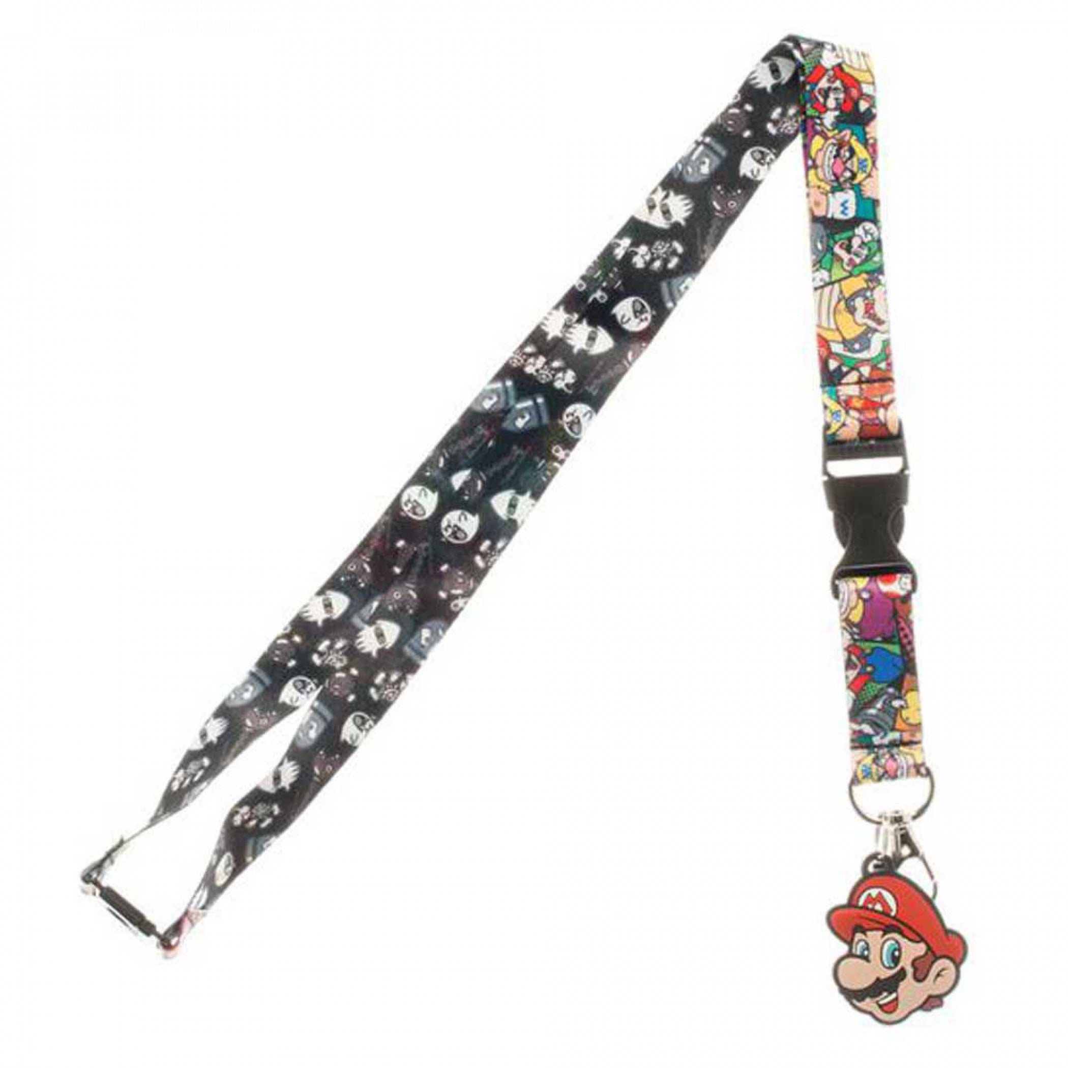 Nintendo Super Mario World Characters & Enemies AOP Lanyard