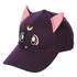 Sailor Moon Luna Cosplay Cap with Ears