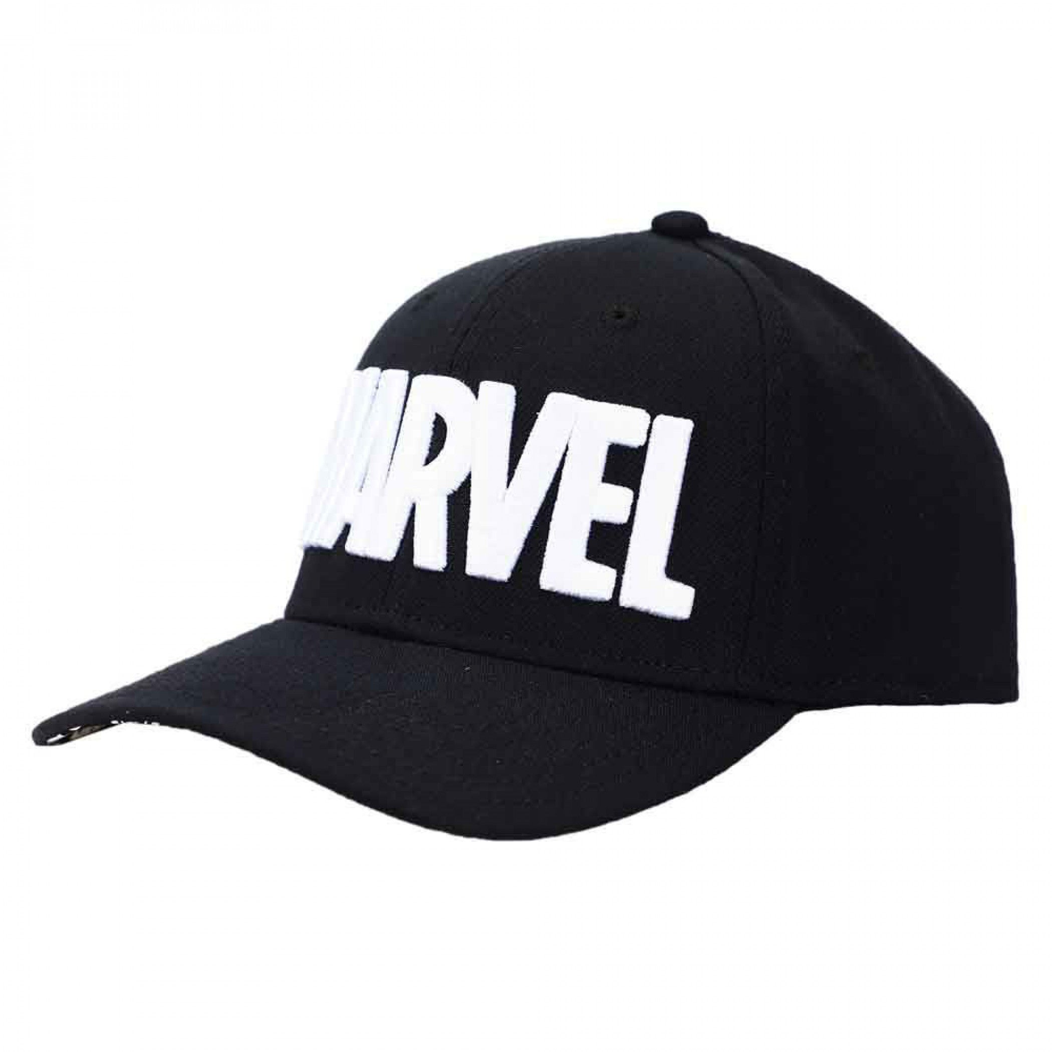Marvel Logo Elite Flex Under Bill Print Adjustable Snapback