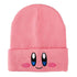 Kirby Big Face Embroidered Cuff Beanie