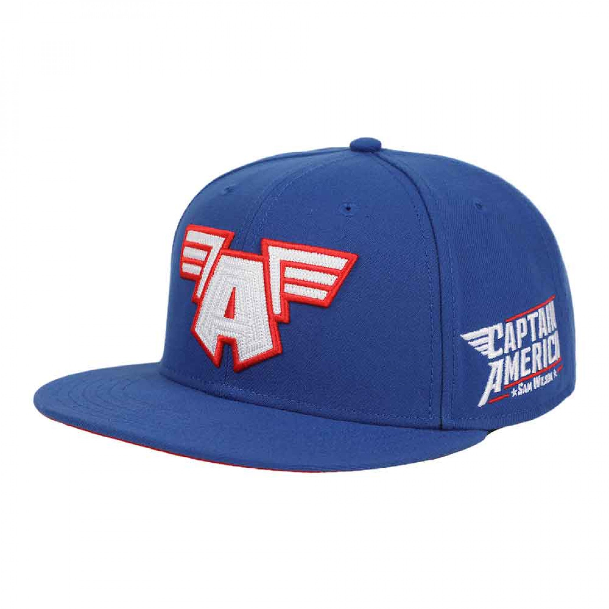 Sam Wilson Captain America Flat Bill Snapback Hat