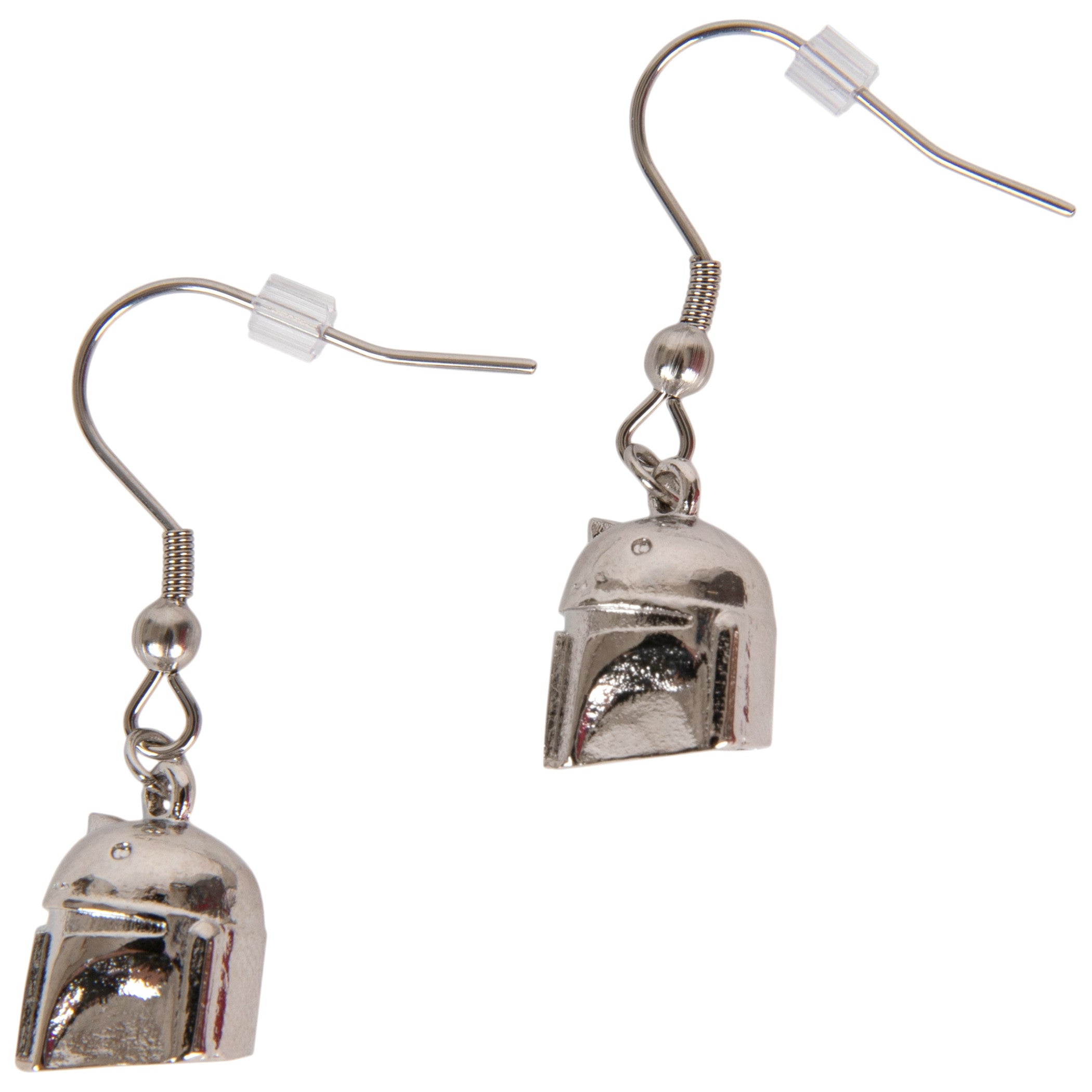 Star Wars Boba Fett Helmet Dangle Earrings