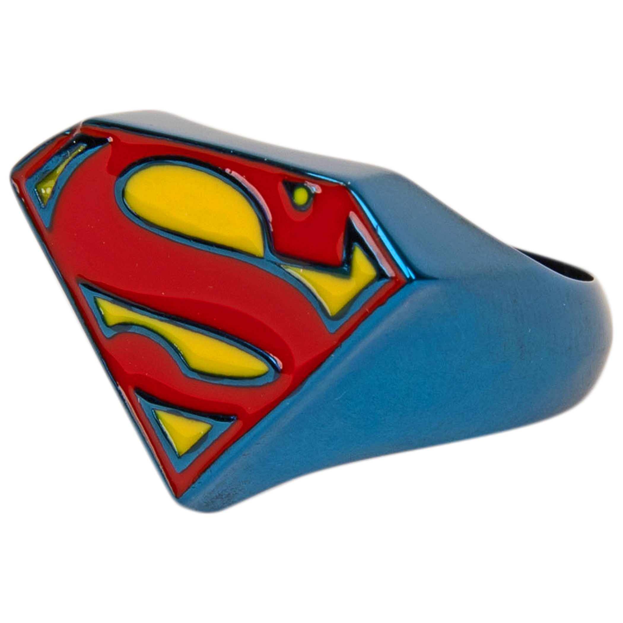 Superman Symbol Blue Power Ring