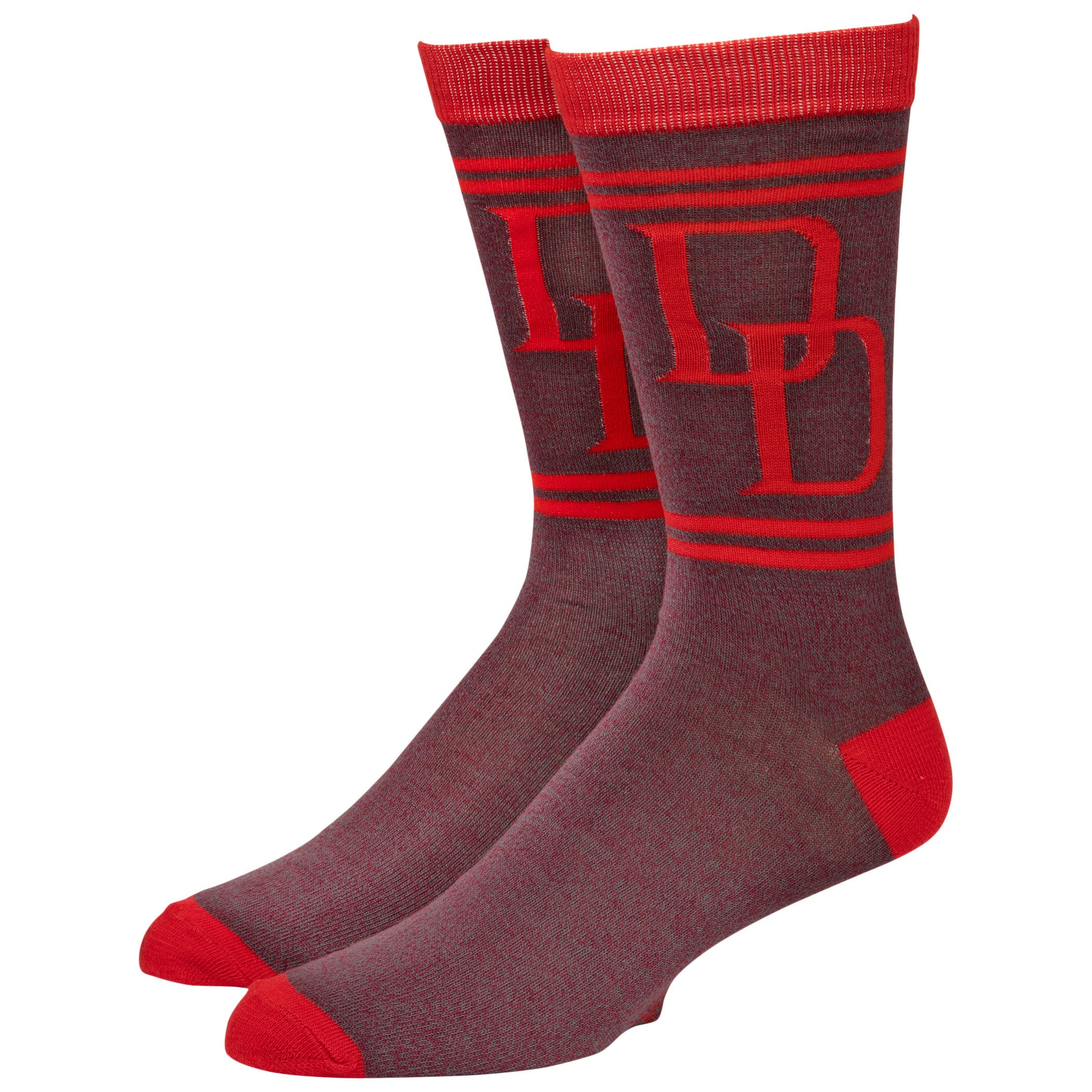 Marvel Daredevil Double D Symbol Crew Socks