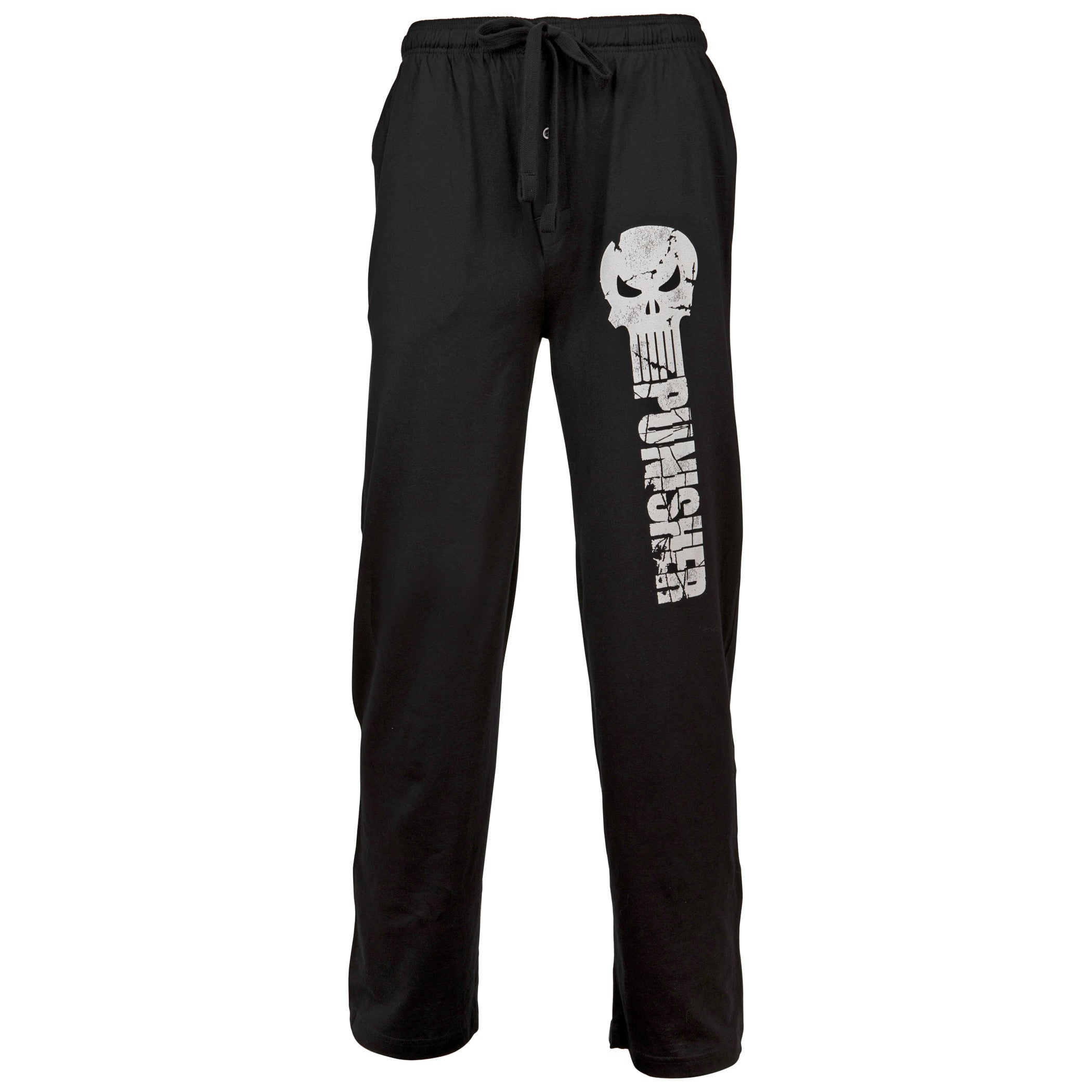 Marvel's Punisher Skull and Text Unisex Sleep Pants