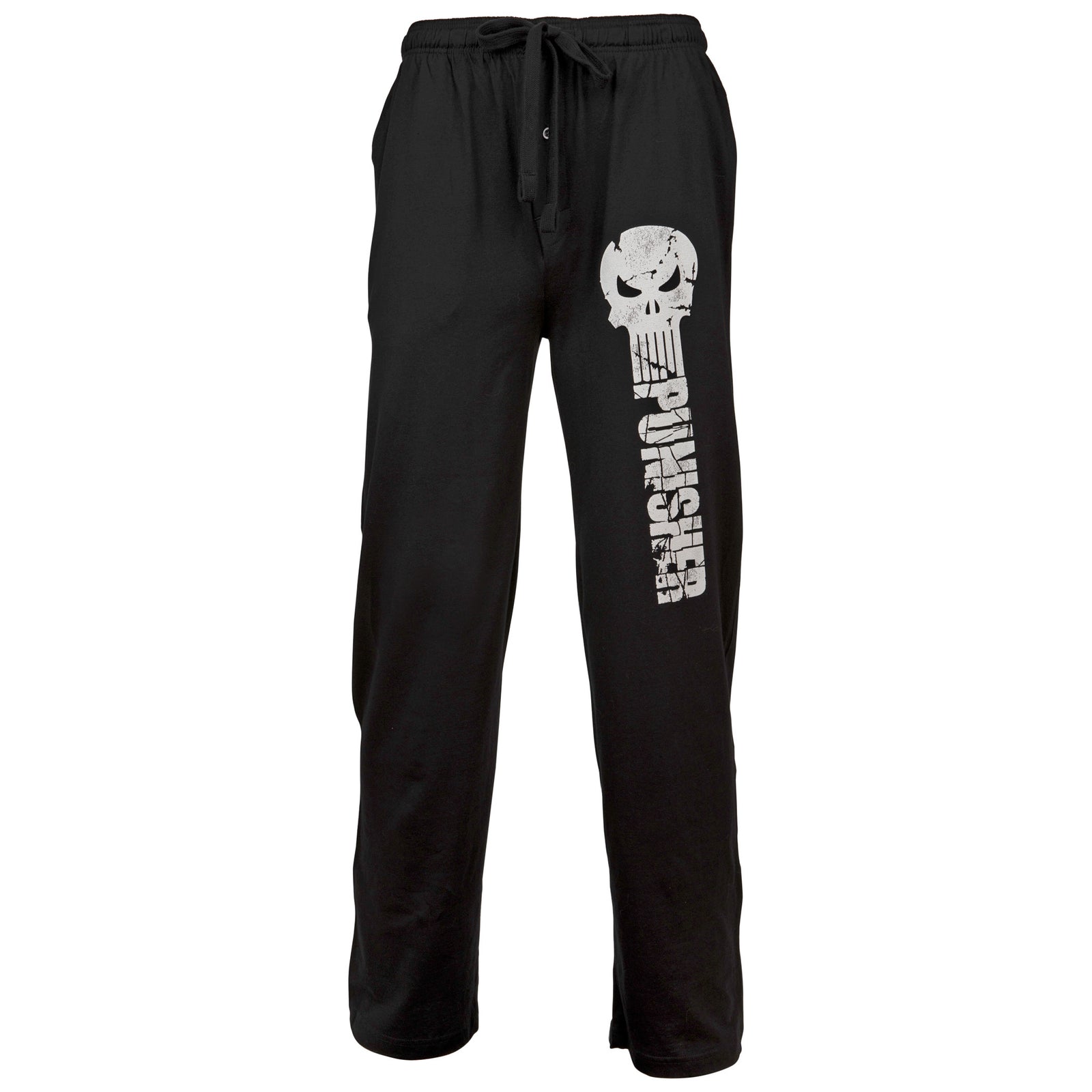 Marvel's Punisher Skull and Text Unisex Sleep Pants