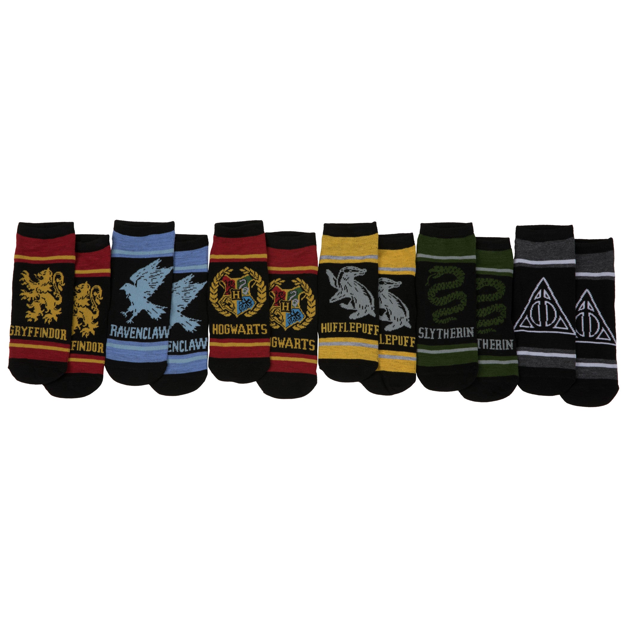 Harry Potter Icons Women's 6-Pair Pack of Low Cut Socks