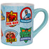 Marvel Comics Characters Badges 14oz Ceramic Mug