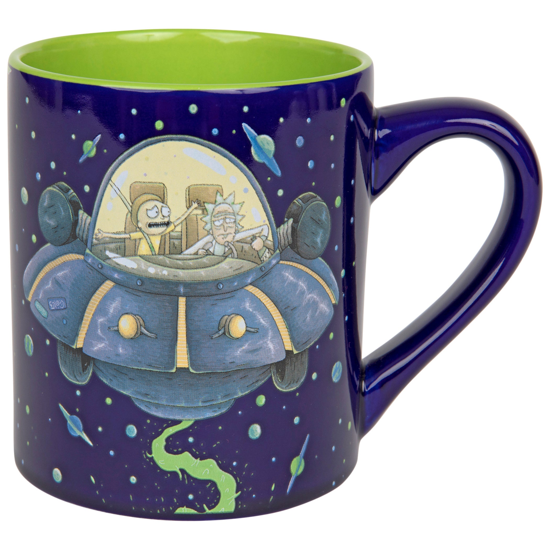 Rick and Morty Spaceship Googus 14oz Mug