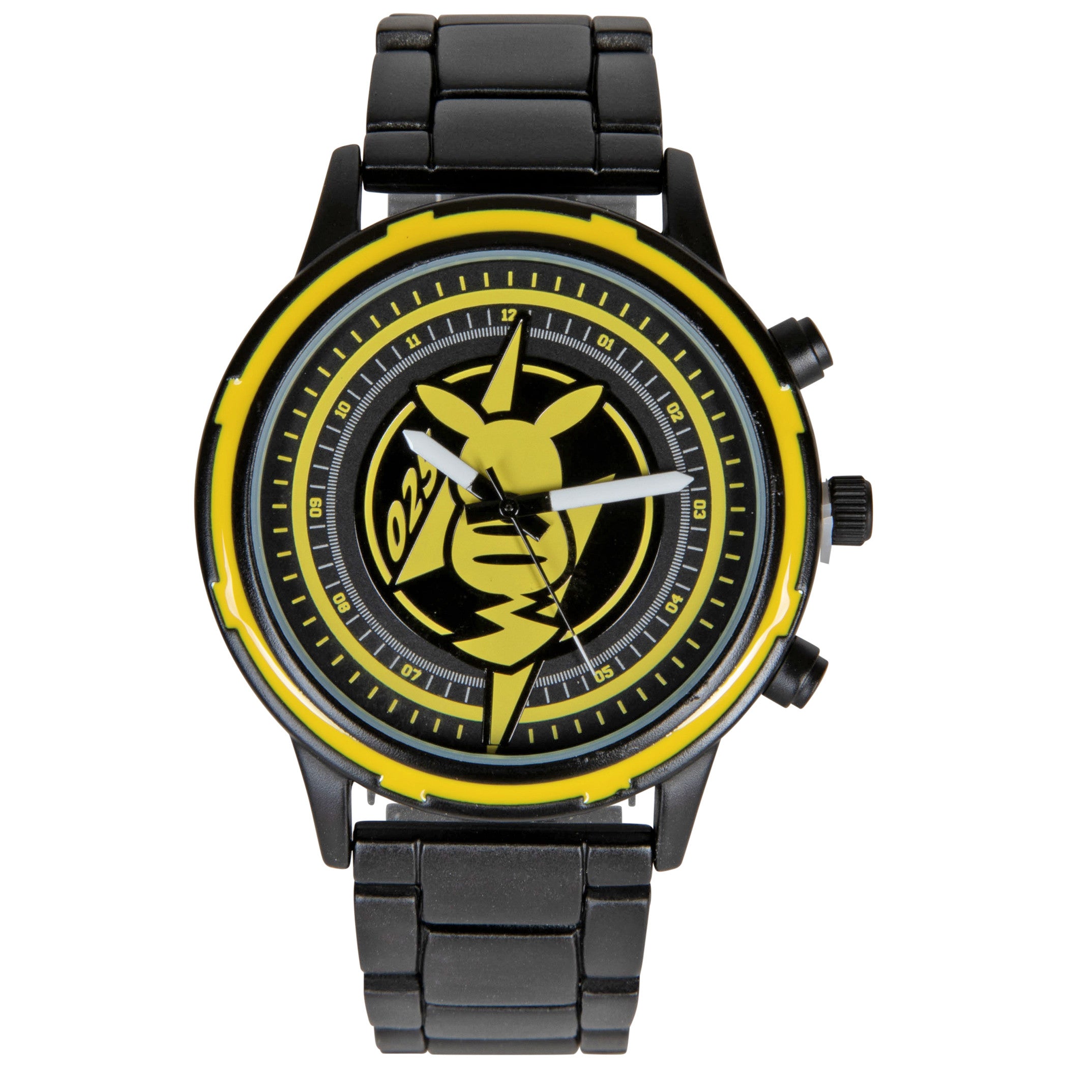 Nintendo Pokémon Electric Type Pikachu Watch with Metal Band