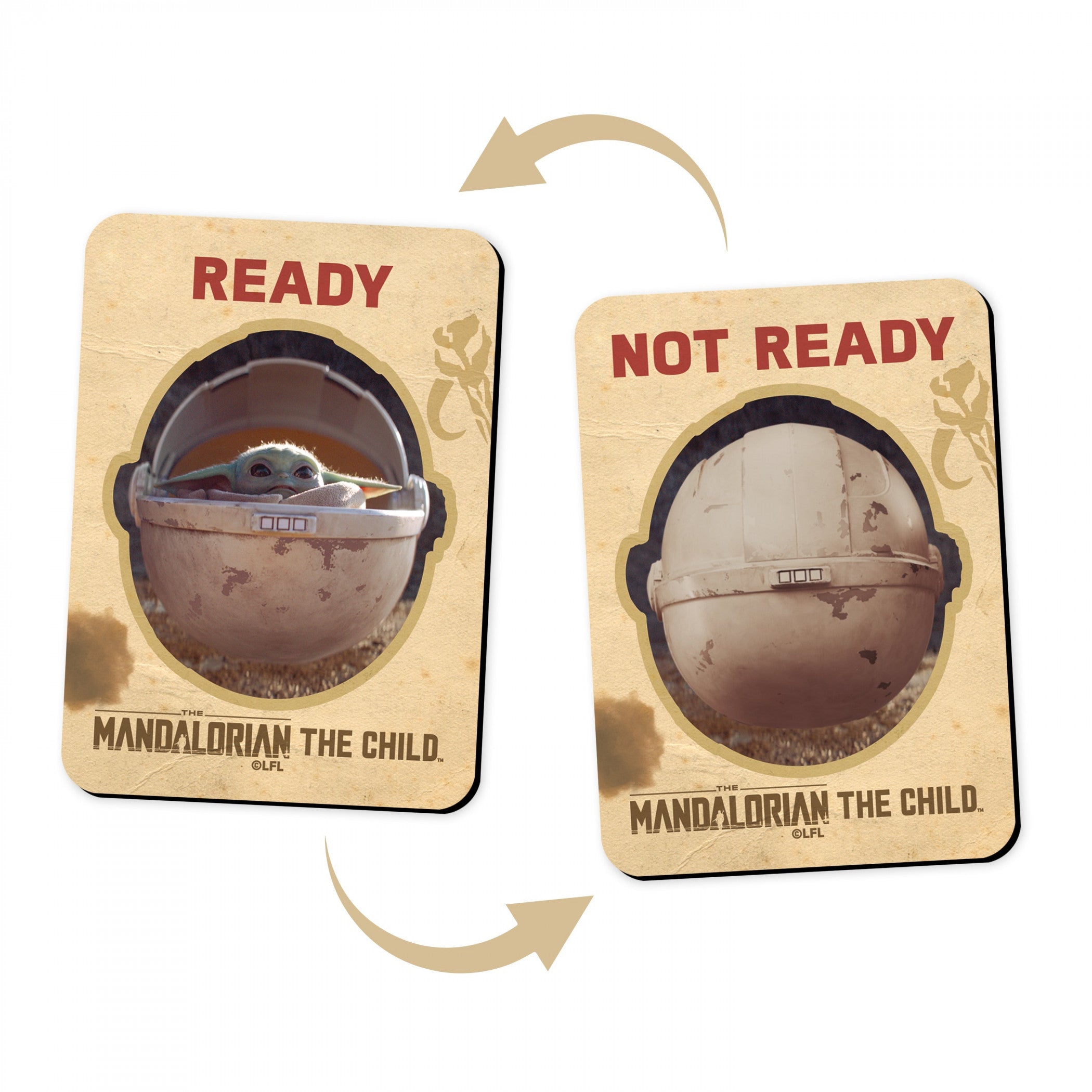 Star Wars The Mandalorian The Way Dishwasher Clean/Dirty Magnet