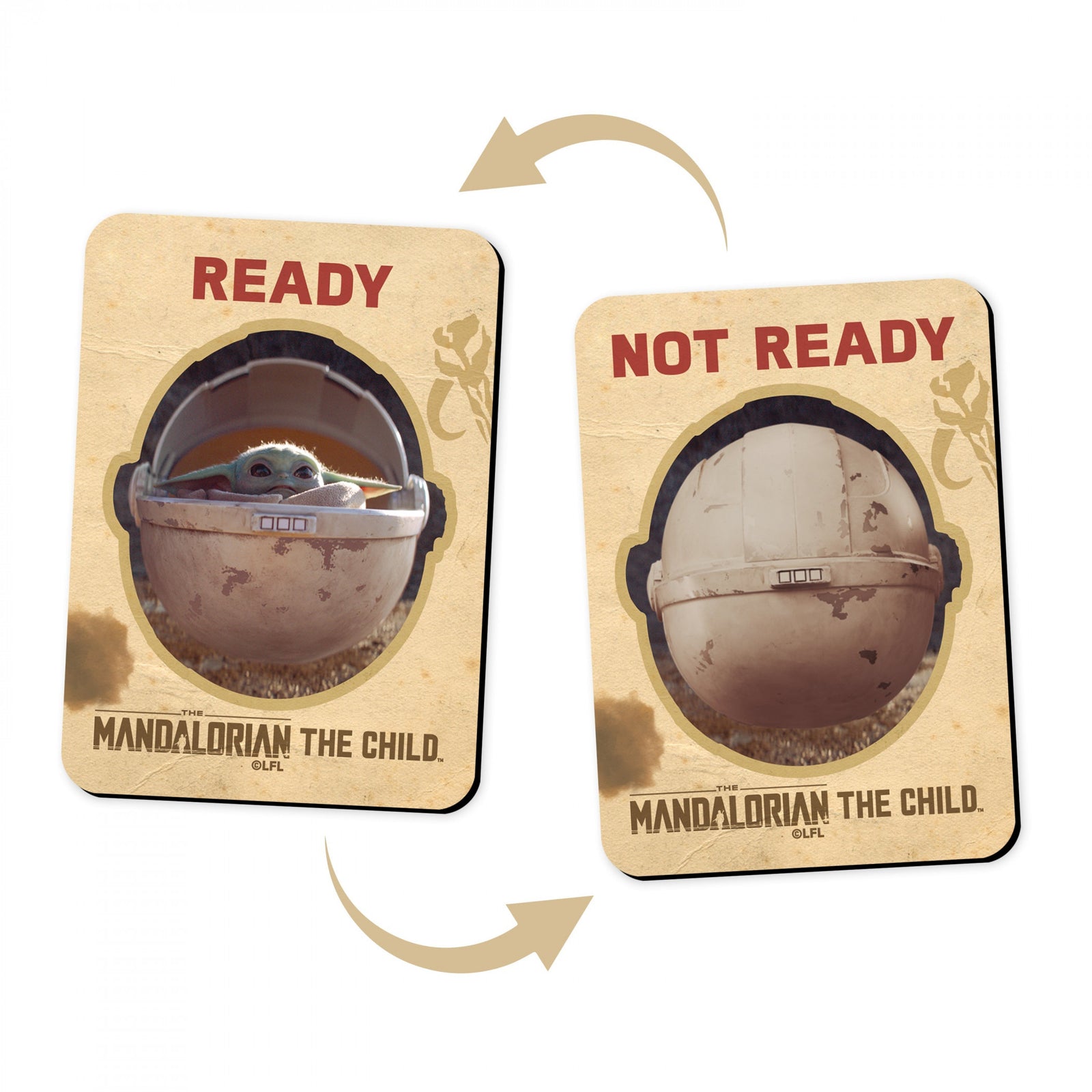 Star Wars The Mandalorian The Way Dishwasher Clean/Dirty Magnet