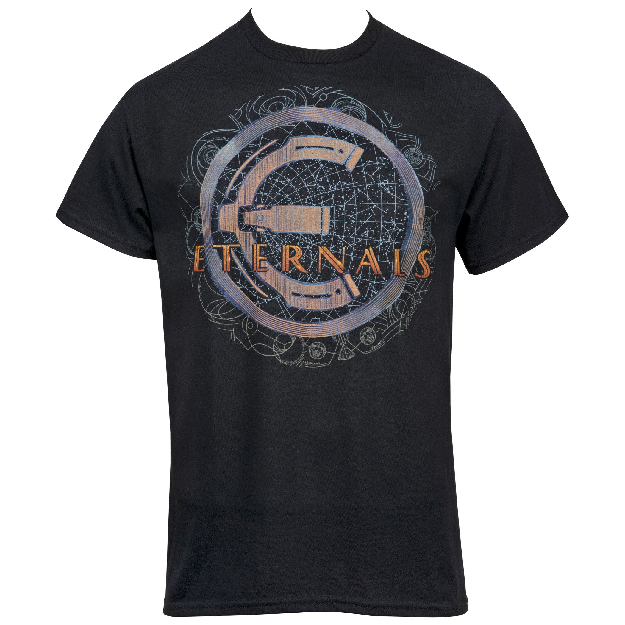 Marvel The Eternals Movie Symbol w/ Text T-Shirt