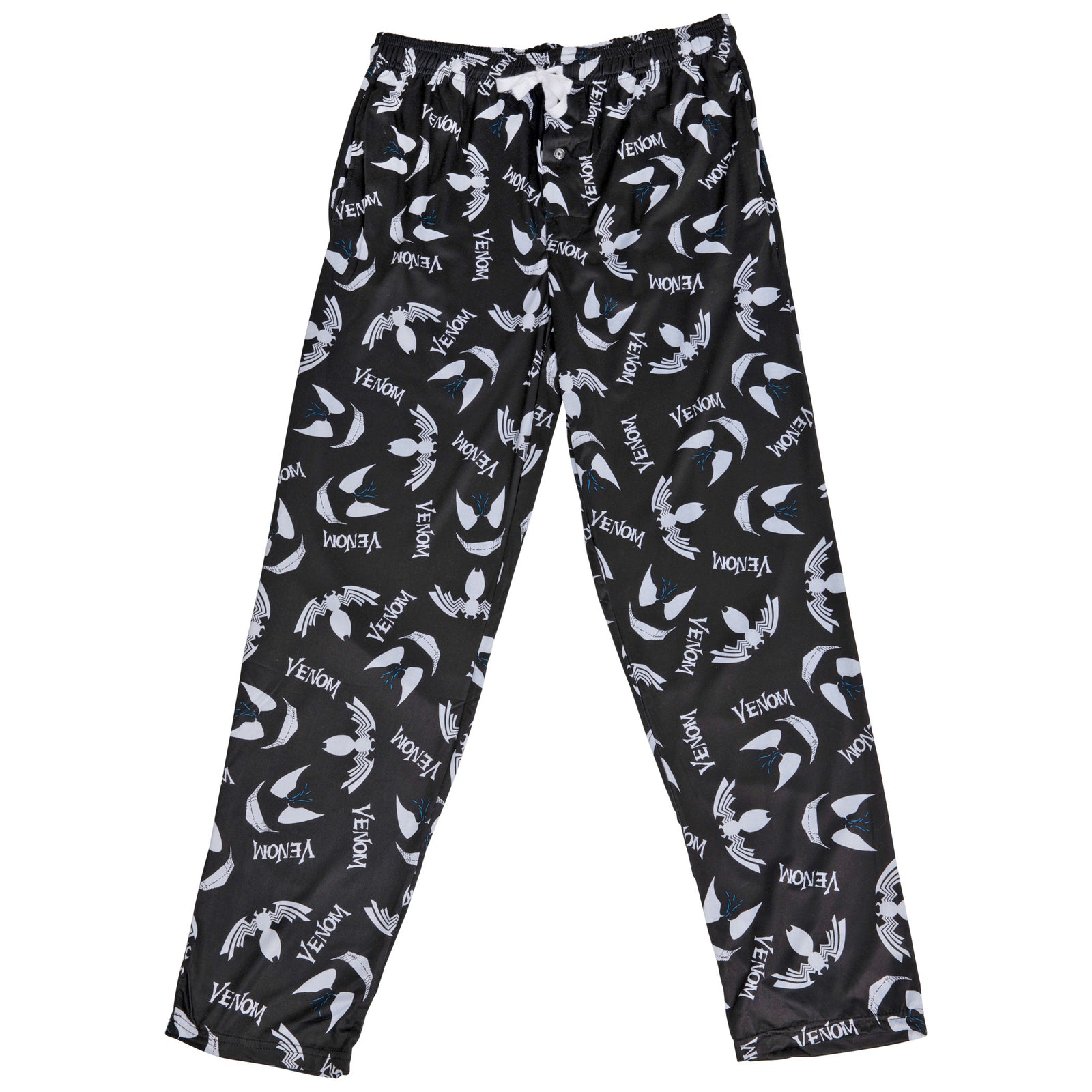 Marvel Comics Venom All Over Print Symbols Sleep Pants