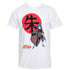 Naruto Uchiha Itachi with Kanji Red Circle Background T-Shirt