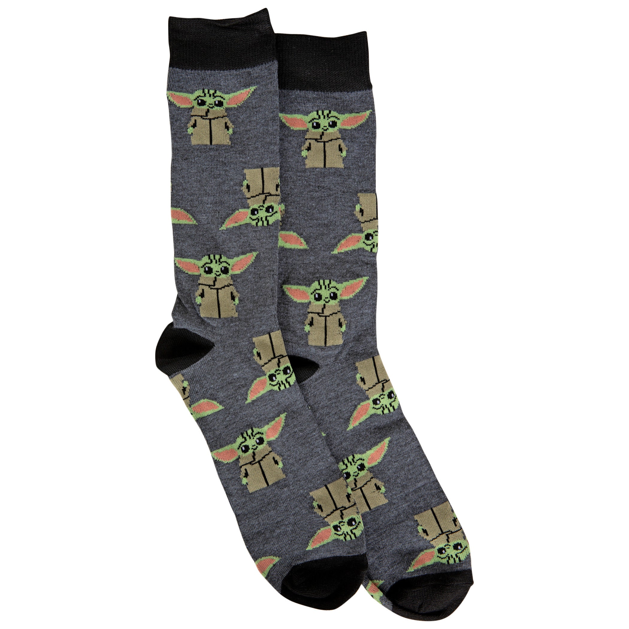 Star Wars The Child Grogu Standing All Over Crew Socks