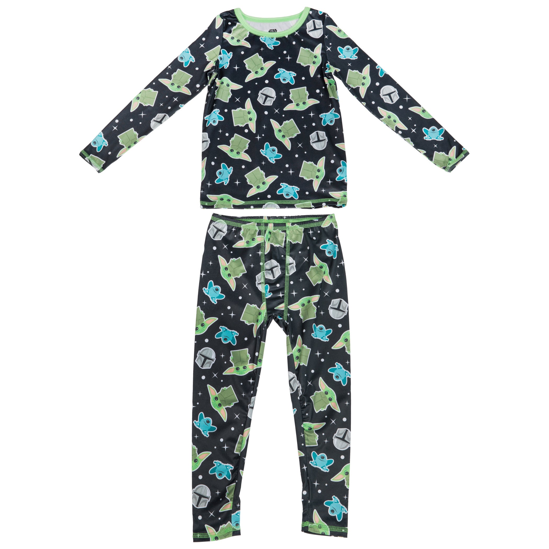 Star Wars The Mandalorian The Child Grogu Heads Toddler 2-Piece Pajama Set