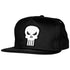 Marvel The Punisher Skull w/ Rear Printed Logo Adjustable Snapback Hat