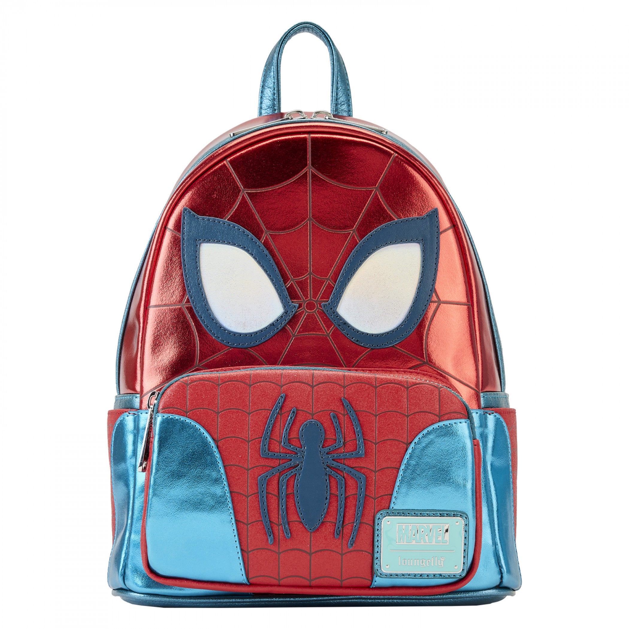 Spider-Man Holographic Cosplay Mini Backpack By Loungefly