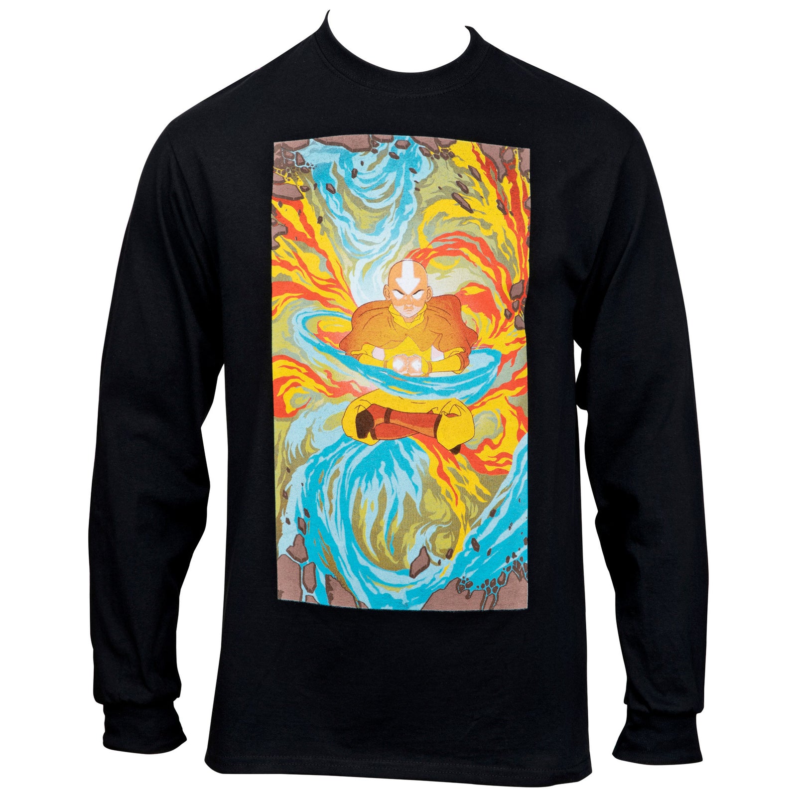 Avatar: The Last Airbender Aang The Avatar State Long Sleeve T-Shirt