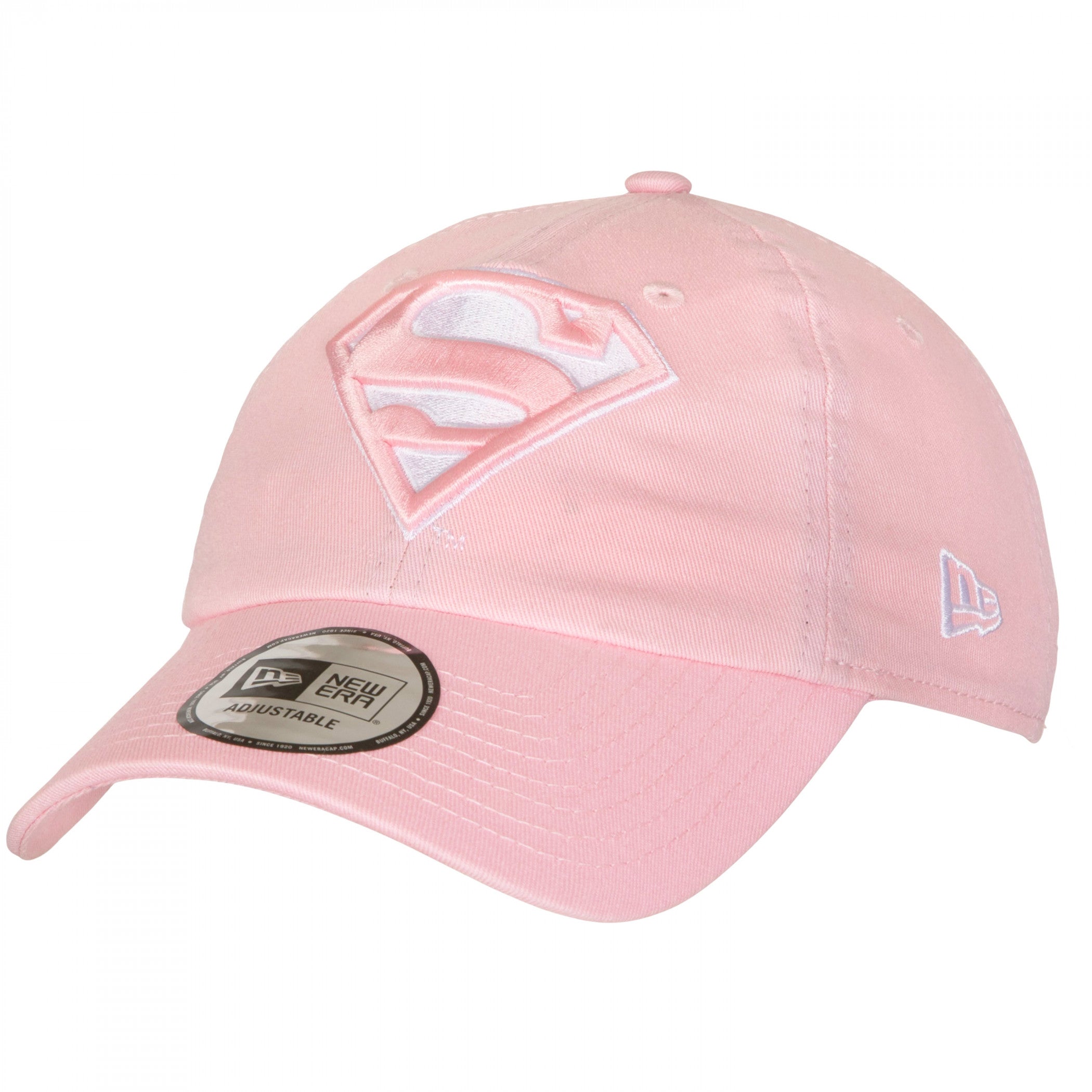 Superman Pink Colorway New Era 9Twenty Adjustable Hat