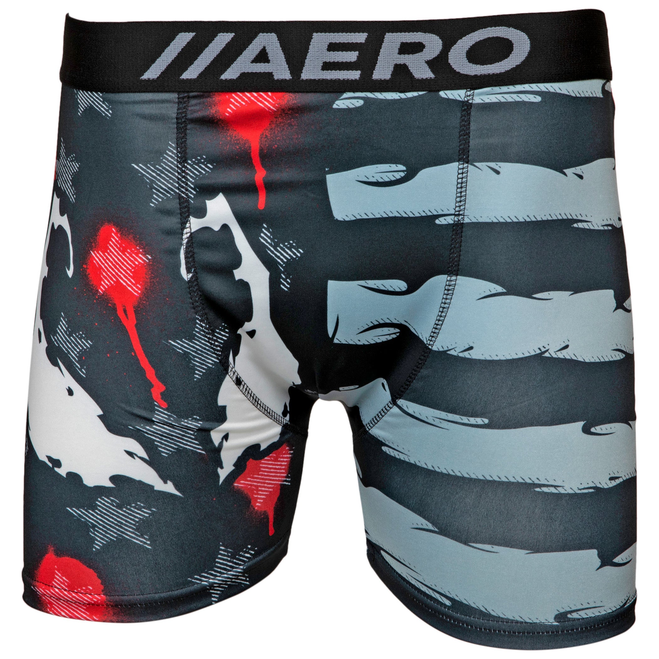 Marvel Venom Eyes Over Flag Aero Boxer Briefs Underwear